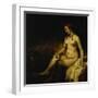 Bathseba in the Bath, 1654-Rembrandt van Rijn-Framed Giclee Print