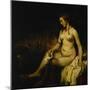 Bathseba in the Bath, 1654-Rembrandt van Rijn-Mounted Giclee Print