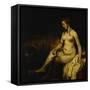 Bathseba in the Bath, 1654-Rembrandt van Rijn-Framed Stretched Canvas