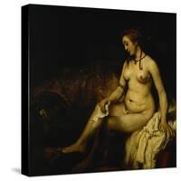 Bathseba in the Bath, 1654-Rembrandt van Rijn-Stretched Canvas