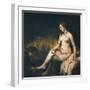 Bathsheba at Her Bath , 1654-Rembrandt van Rijn-Framed Giclee Print