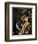 Bathsheba at her Bath-Artemisia Gentileschi-Framed Premium Giclee Print