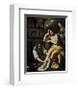 Bathsheba at her Bath-Artemisia Gentileschi-Framed Premium Giclee Print