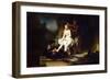 Bathsheba at Her Bath-Rembrandt van Rijn-Framed Art Print