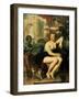 Bathsheba at the Fountain, C1635-Peter Paul Rubens-Framed Giclee Print