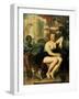 Bathsheba at the Fountain, C1635-Peter Paul Rubens-Framed Giclee Print