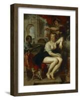 Bathsheba at the Fountain-Peter Paul Rubens-Framed Giclee Print