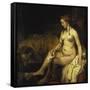 Bathsheba Bathing, 1654-Rembrandt van Rijn-Framed Stretched Canvas