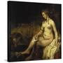 Bathsheba Bathing, 1654-Rembrandt van Rijn-Stretched Canvas