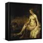 Bathsheba Bathing, 1654-Rembrandt van Rijn-Framed Stretched Canvas