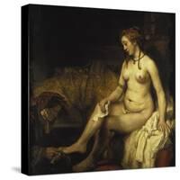 Bathsheba Bathing, 1654-Rembrandt van Rijn-Stretched Canvas