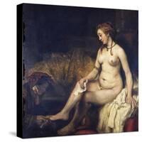 Bathsheba Bathing, 1654-Rembrandt van Rijn-Stretched Canvas