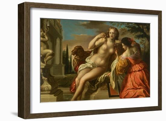 Bathsheba Bathing-Antonio Triva-Framed Giclee Print