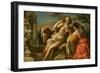 Bathsheba Bathing-Antonio Triva-Framed Giclee Print