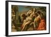 Bathsheba Bathing-Antonio Triva-Framed Giclee Print