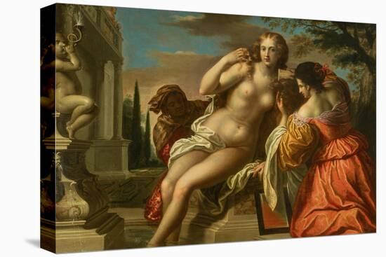 Bathsheba Bathing-Antonio Triva-Stretched Canvas