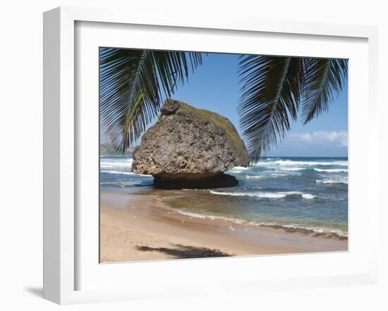 Bathsheba Beach Barbados, Caribbean-Michael DeFreitas-Framed Photographic Print