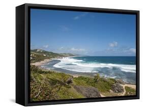 Bathsheba Beach, Barbados, Windward Islands, West Indies, Caribbean, Central America-Michael DeFreitas-Framed Stretched Canvas