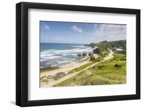 Bathsheba Beach, Bathsheba, St. Joseph, Barbados, West Indies, Caribbean, Central America-Frank Fell-Framed Photographic Print
