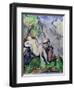 Bathsheba, c.1880-Paul Cézanne-Framed Giclee Print