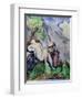 Bathsheba, c.1880-Paul Cézanne-Framed Giclee Print