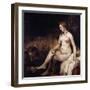 Bathsheba with David's Letter-Rembrandt van Rijn-Framed Giclee Print