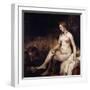 Bathsheba with David's Letter-Rembrandt van Rijn-Framed Giclee Print