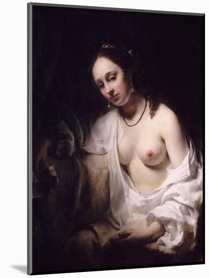 Bathsheba with King David's Letter, 1654-Willem Drost-Mounted Giclee Print