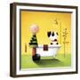 Bathtime-Jo Parry-Framed Giclee Print