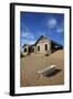 Bathtub and Abandoned House, Kolmanskop Ghost Town, Namibia-David Wall-Framed Photographic Print