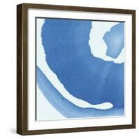 Batik Blue III-Piper Rhue-Framed Art Print