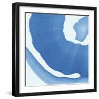 Batik Blue III-Piper Rhue-Framed Art Print