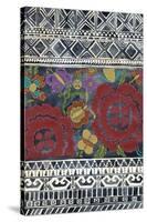 Batik Embroidery II-Chariklia Zarris-Stretched Canvas