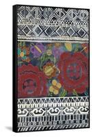 Batik Embroidery II-Chariklia Zarris-Framed Stretched Canvas