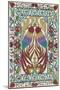 Batik Embroidery IV-Chariklia Zarris-Mounted Art Print
