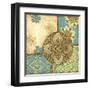 Batik Medallion I-Chariklia Zarris-Framed Art Print