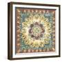 Batik Rosette I-Chariklia Zarris-Framed Art Print