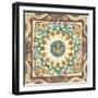 Batik Rosette II-Chariklia Zarris-Framed Art Print