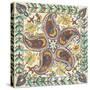 Batik Rosette III-Chariklia Zarris-Stretched Canvas