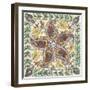 Batik Rosette III-Chariklia Zarris-Framed Art Print