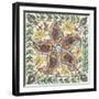 Batik Rosette III-Chariklia Zarris-Framed Art Print