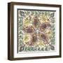 Batik Rosette III-Chariklia Zarris-Framed Art Print