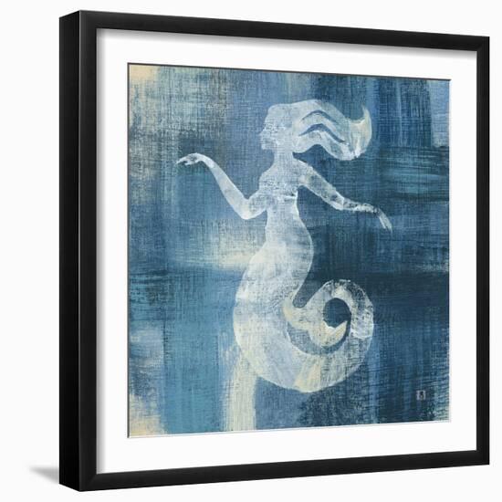 Batik Seas IV-Studio Mousseau-Framed Art Print