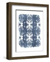 Batik Shell Patterns I-June Vess-Framed Art Print