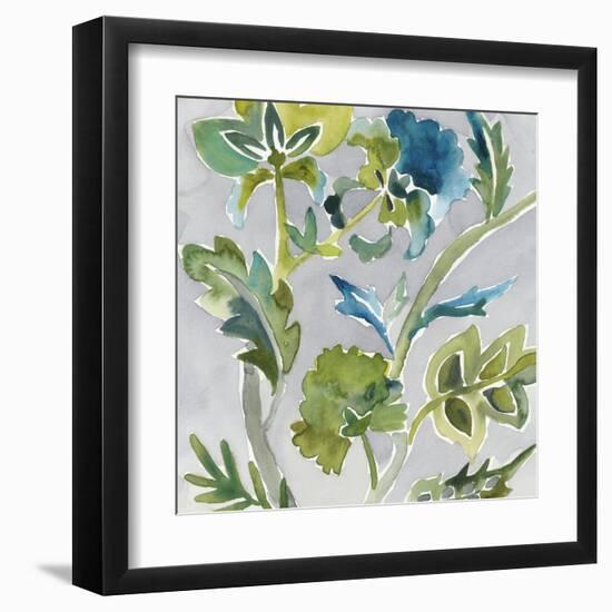 Batik Vines I-Chariklia Zarris-Framed Art Print