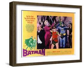 Batman , 1966-null-Framed Art Print