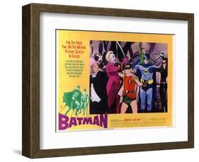 Batman , 1966-null-Framed Art Print