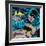 Batman - 45rpm Record-null-Framed Art Print