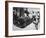 "Batman" Adam West and "Robin" Burt Ward During Shooting of Scene-Yale Joel-Framed Premium Photographic Print