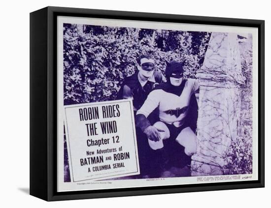 Batman and Robin, 1949-null-Framed Stretched Canvas